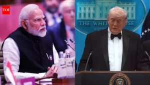 ‘Relieved to learn that Trump, First Lady safe’: PM Modi says violence has no place in democracy. India News