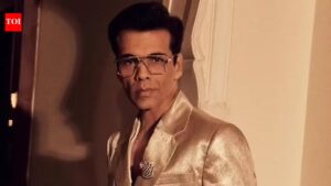 Karan Johar takes a dig at Bollywood’s ‘alpha male’ hyper-masculinity phase: ‘They’ll all have beards and they will all smoke’ | Hindi Movie News