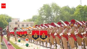Grand passing out parade of trainee constables organized at Police Lines. Kanpur News