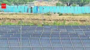 Solar infra helps India meet record 256GW power demand | India News