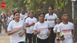 Samavesh Run 2026 held in city | Lucknow News