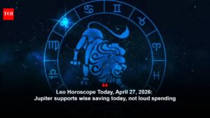 Leo Horoscope Today, April 27, 2026: Jupiter supports wise saving today, not loud spending