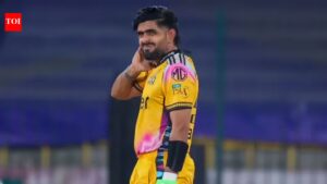 Babar Azam ‘bowled’ by Shaheen Afridi’s 1-year-old son; fans react – WATCH | cricket news