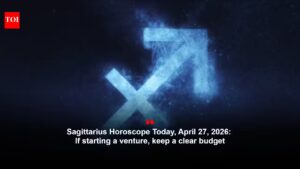 Sagittarius Horoscope Today, April 27, 2026: If starting a venture, keep a clear budget
