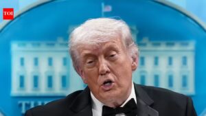 Shooting proves need for White House ballroom: Trump