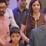 Aamir Khan and girlfriend Gauri Spratt turn Junaid Khan and Sai Pallavi’s ‘Ek Din’ event into family affair; star couple attends event with their sons – WATCH﻿ |