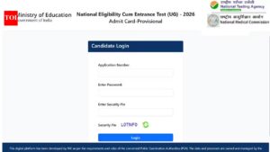 NEET admit card 2026 released at neet.nta.nic.in; how to download hall ticket in five steps