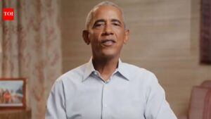 ‘Violence has no place in a democracy’: Obama condemns White House Correspondents’ dinner shooting