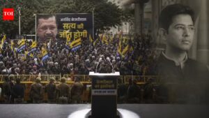 Why did Raghav Chadha disappear when AAP needed him most?