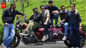 Ajay Devgn shares ‘Golmaal 5’ Ooty schedule glimpse of Rohit Shetty’s film with the OG gang and iconic bike: ‘Sawaari badi hai’ | Hindi Movie News