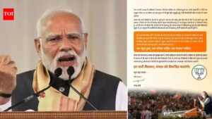 ‘Fear has ruled Bengal, now it needs BJP’: PM Modi’s final pitch to voters calling for ‘Viksito Bangla’ West Bengal Election News