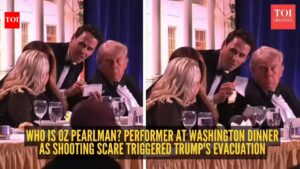 Who is Oz Pearlman? Performer at Washington dinner as shooting scare triggered Trump’s evacuation