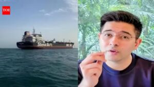 Iran Attacks Tanker with Indian Crew; AAP Alleges Chadha-BJP Conspiracy India News