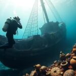 In 1982, a sponge diver spotting ‘metal biscuits’ on the seabed uncovered a royal ship lost for 3,300 years.