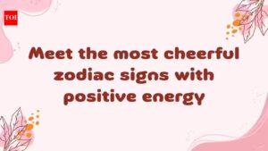 Zodiac Signs: Meet the most cheerful zodiac signs with positive energy