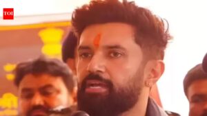 Chirag urges govt to protect poor during anti-encroachment drive. Patna News