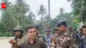 Video showing officer’s threats to TMC pick’s kin sparks row. India News