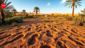 n 2020, researchers tracking a dry lakebed spotted shallow marks in the silt and found human footprints from 120,000 years ago.