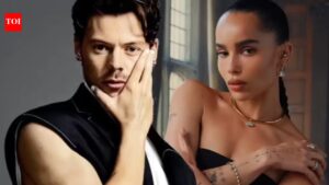 Zoe Kravitz shows off HUGE ring following engagement to Harry Styles – PICS﻿ |