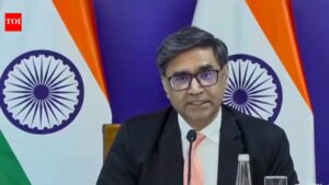 Foreign secy Vikram Misri may hold 1st bilateral meet with Balen govt next month. India News