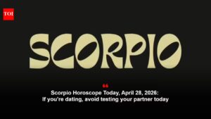 Scorpio Horoscope Today, April 28, 2026: Keep financial discussions private, even with friends who ask too many questions
