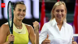 Martina Navratilova reacts to Aryna Sabalenka winning Laureus Sportswoman of the year after heartfelt speech in Madrid ceremony. International Sports News