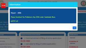 AP POLYCET 2026 answer key released at polycetap.ap.gov.in: Check direct link, steps to raise objections