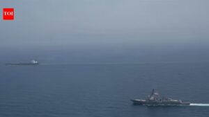 Warning shots fired at tanker with 17 Indians. India News