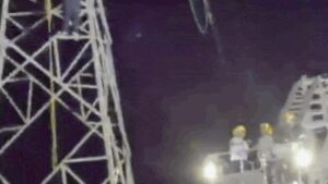Drunk Man Rescue: 8 fire teams, 50+ personnel in hours-long operation rescue ‘drunk’ man from high-tension tower in Maharashtra | Pune News