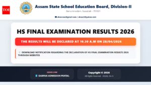 Assam HS result 2026 shortly at ahsec.assam.gov.in: Steps to download AHSEC Class 12 scorecards here