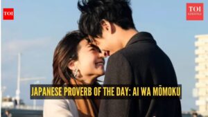 Japanese proverb of the day: Ai wa mōmoku or love is blind