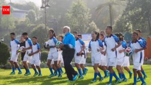 PM Modi joins youngsters for friendly football game in Gangtok during Sikkim visit; share pictures | India News