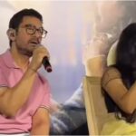 Aamir Khan sings live at the ‘Ek Din’ event after 2 years of lessons; internet goes wild Hindi Movie News