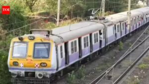 Man flashes female commuter in Mumbai local train | Mumbai News