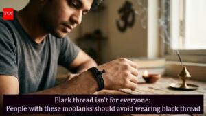 Black thread isn’t for everyone: People with these moolanks should avoid wearing black thread