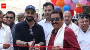 Virat Kohli’s special gesture for childhood coach Rajkumar Sharma wins hearts. cricket news