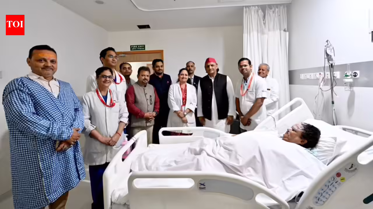 ‘Politics has its place’: Akhilesh Yadav visits BJP MLA who was injured while burning his effigy. India News