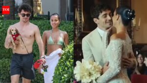 Charles Leclerc goes shirtless with wife Alexandra Saint on Miami beach before F1 return | International Sports News