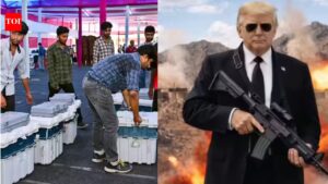 Evening news wrap: Exit polls today for 4 states, 1 UT; Trump’s fresh warning to Iran & more | India News