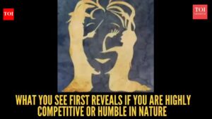 Optical illusion personality test: Woman’s face or two witches? What you see first reveals if you are highly competitive or humble in nature.