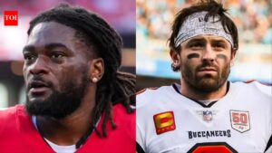 NFL Trade Rumor: San Francisco 49ers could trade Brandon Aiyuk to Washington Commanders and avoid Baker Mayfield situation. NFL news