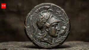 A 13-year-old boy took a walk in a Berlin field and found an ancient Greek coin lost for 2,000 years.