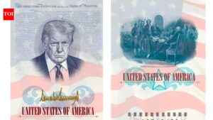 Red, White, and who? Trump takes center page in new US passport