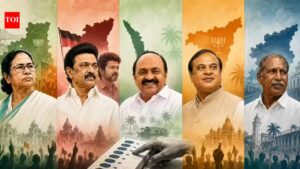 BJP eyes historic Bengal breakthrough as exit polls back NDA surge