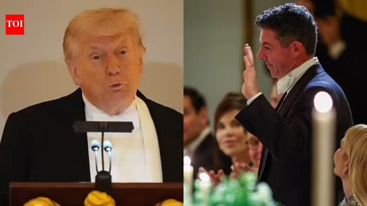 Rory McIlroy left surprised as Donald Trump interrupts speech at White House dinner with King Charles | International Sports News
