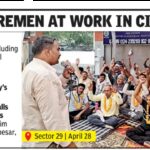 Firemen on strike, roadways staffers and homeguards called in for help in Gurgaon. Gurgaon News