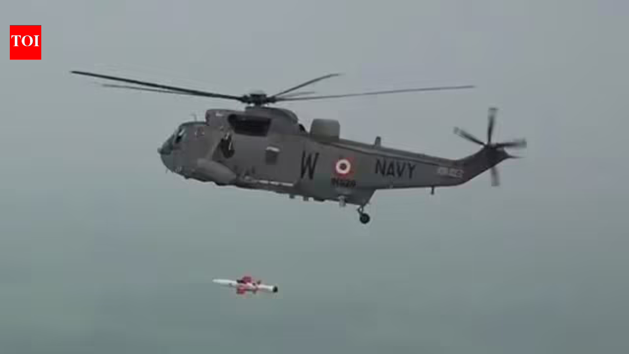 DRDO, Navy conduct maiden salvo launch of 2 anti-ship missiles from chopper off Odisha coast. India News