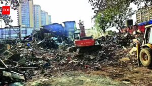 Central Railway razes 45 encroachments to fast-track Vande Bharat facility. Mumbai News