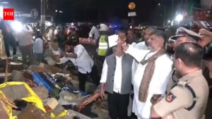 7 buried alive in Bengaluru hospital wall collapse | India News