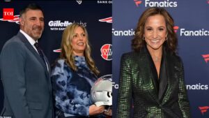 Mike Vrabel and his wife reportedly spent time together amid divorce rumors while Dianna Russini stays distant. NFL news